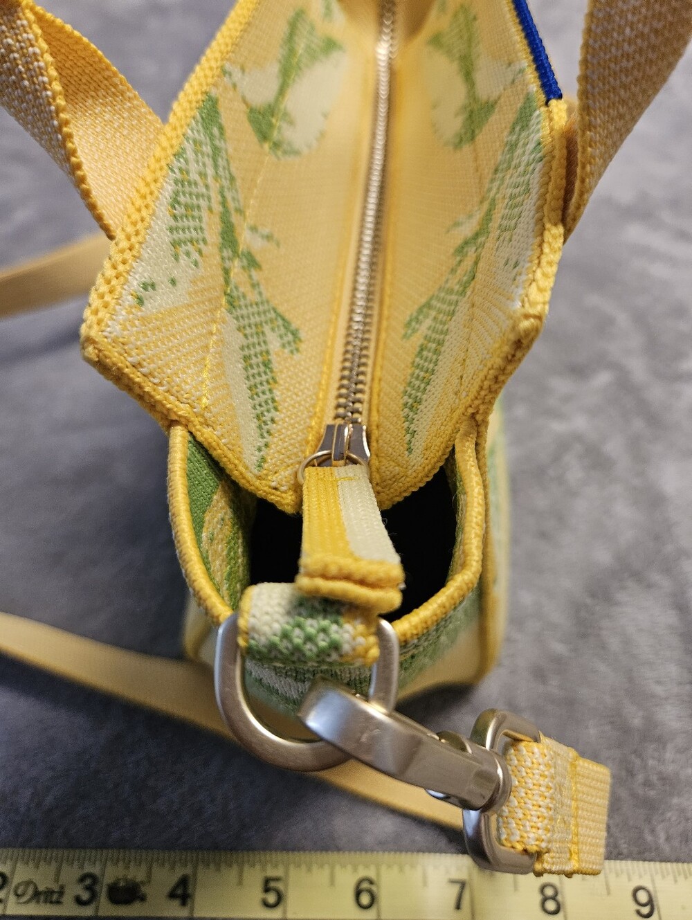 Rothy's The Mini Handbag Floral Limoncello Crossbody - Picture 6 of 6